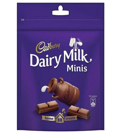 Cadbury Dairy Milk Home Treats Mini Chocolate 126 g
